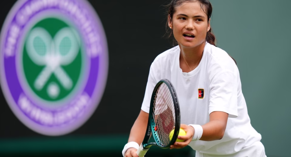 Emma Raducanu Wimbledon performance 2025 DRONE