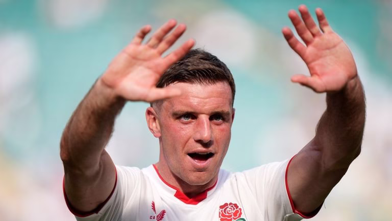 george ford 100th cap highlights DRONE