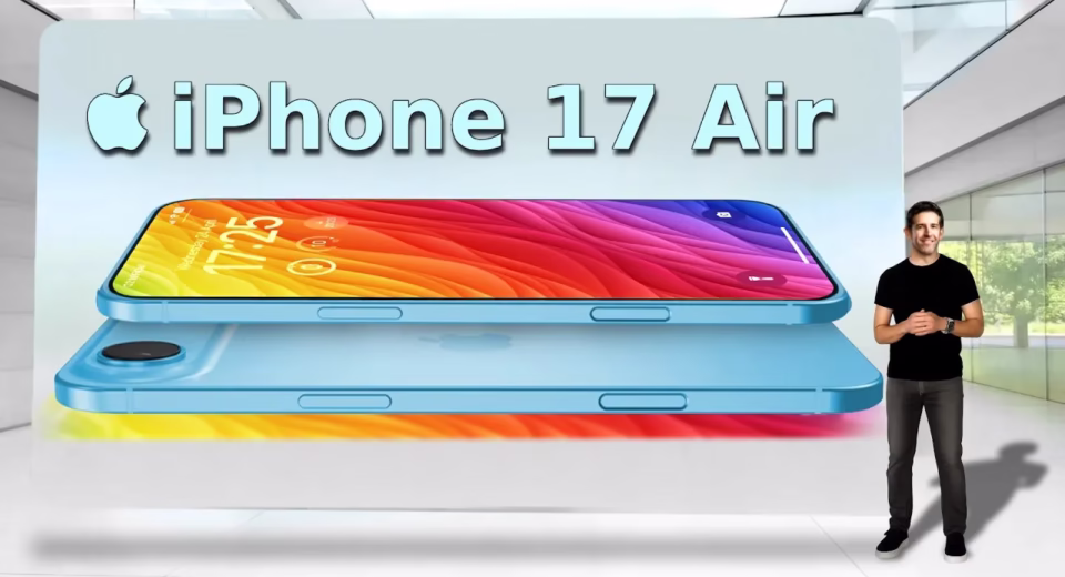 iPhone 17 Air ultra-thin design rumors DRONE