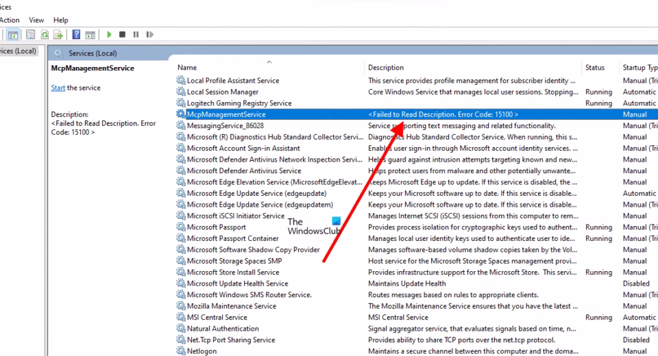 MCP tool execution failed error