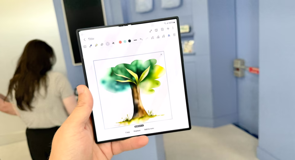 Samsung Galaxy Z Fold 6 AI features