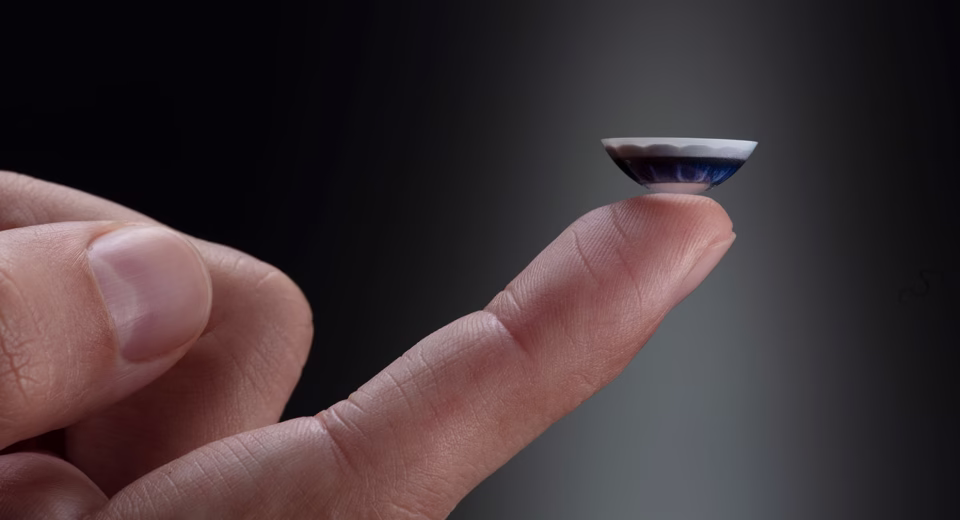 smart contact lenses ar display prototypes
