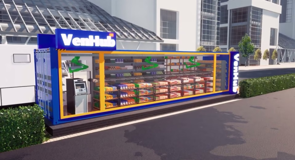 venhub smart store robotics