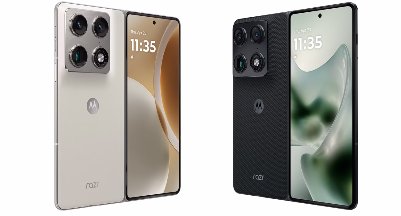 motorola razr fold book style