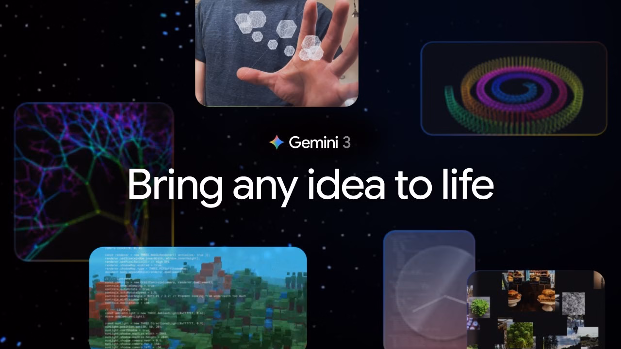 google gemini 3 holographic assistant features