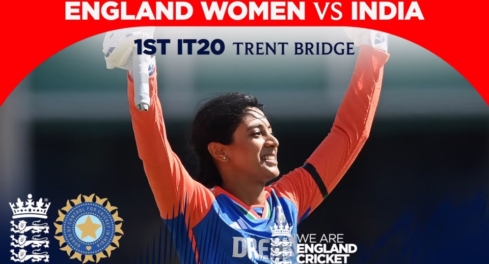 India women vs England women 1st T20I highlights DRONE