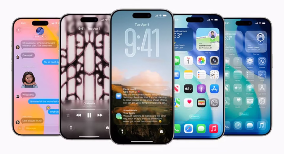 apple liquid glass design reaction DRONE