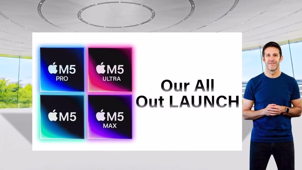 Apple M5 chip release date rumors DRONE