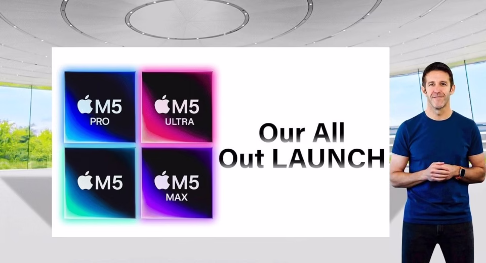 Apple M5 chip release date rumors DRONE