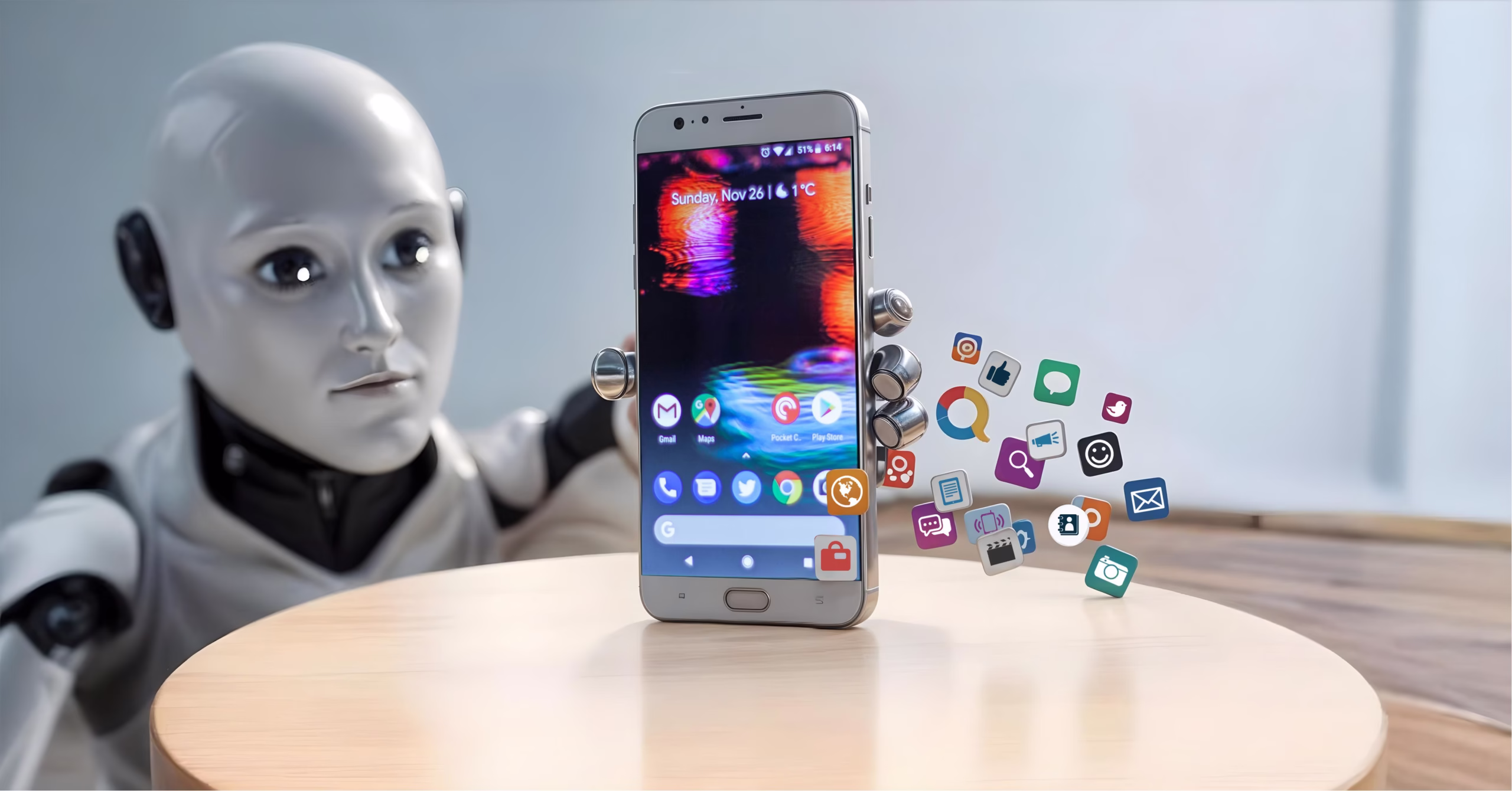 AI chips for smartphones future DRONE