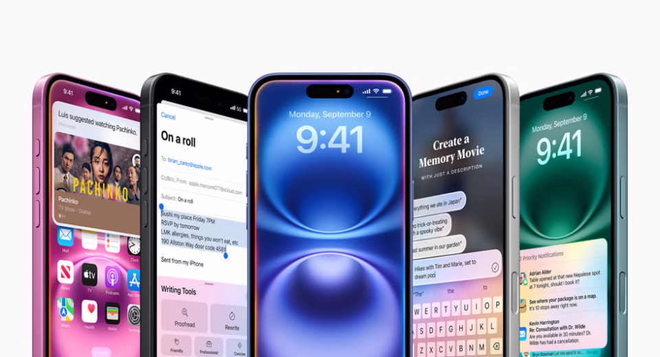 iPhone 16 AI features release date DRONE