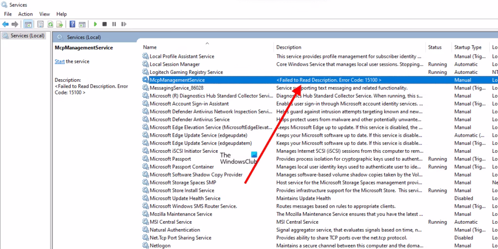 MCP tool execution failed error