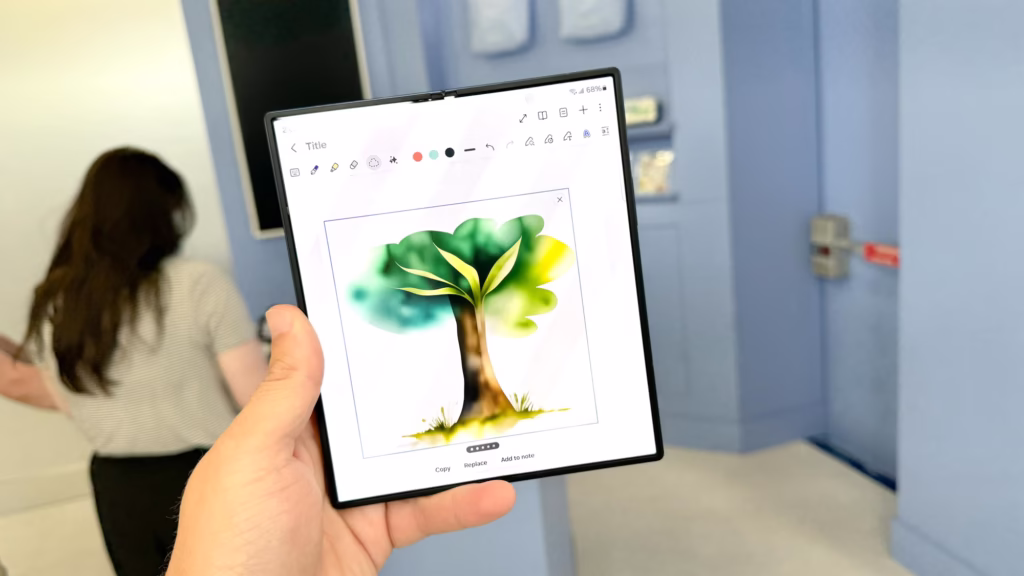 Samsung Galaxy Z Fold 6 AI features