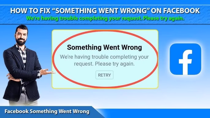 how to fix facebook something went wrong error