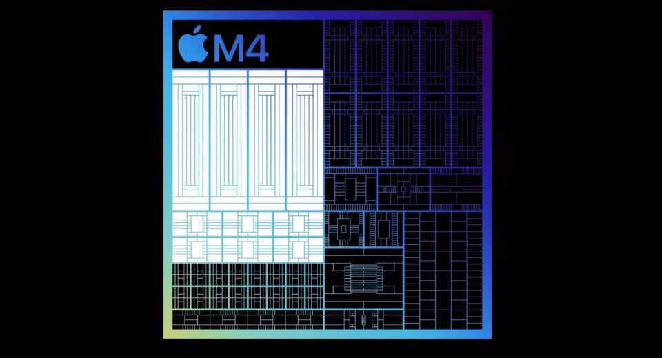 Apple M4 chip AI performance benchmarks