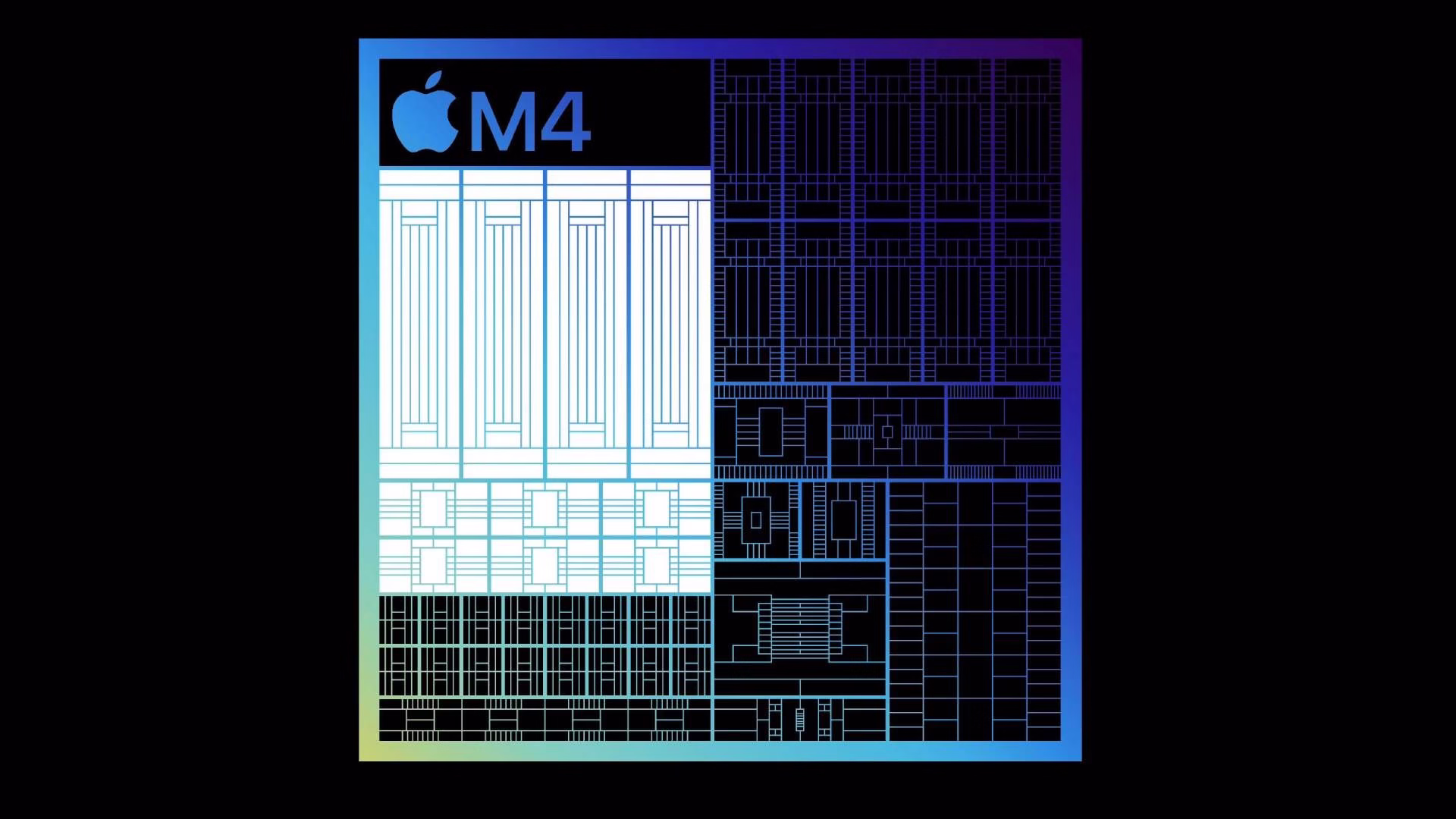 Apple M4 chip AI performance benchmarks