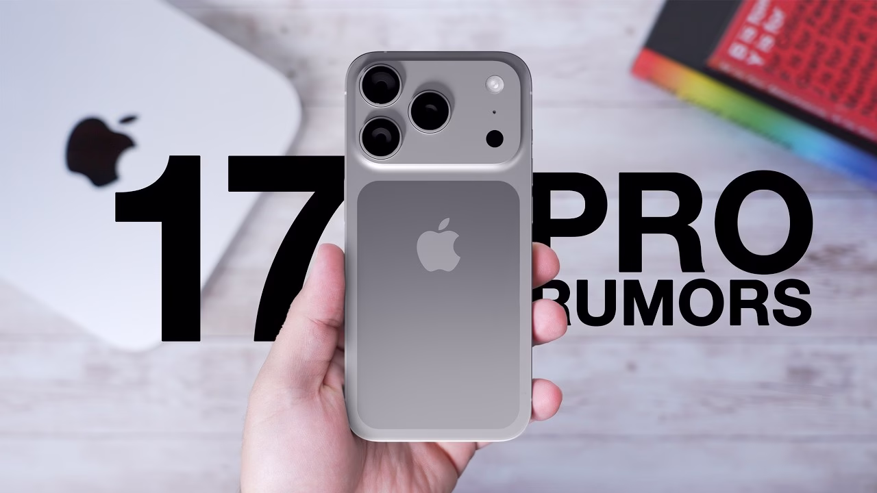 iPhone 17 Pro camera upgrade rumors