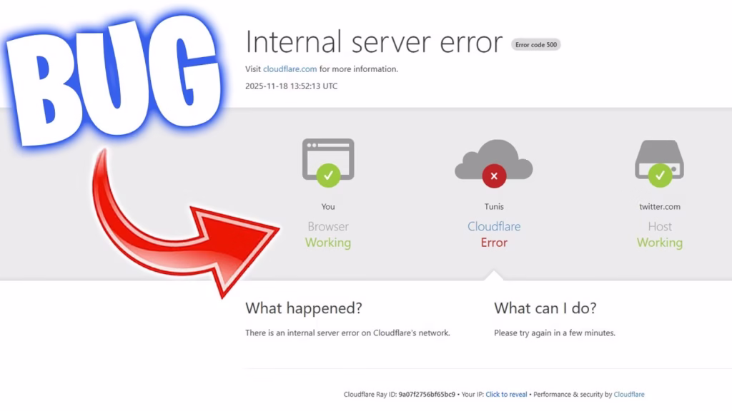 cloudflare 500 internal server error troubleshooting