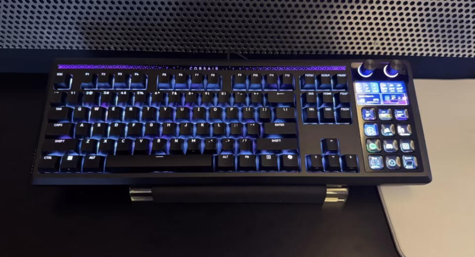 corsair galleon stream deck keyboard
