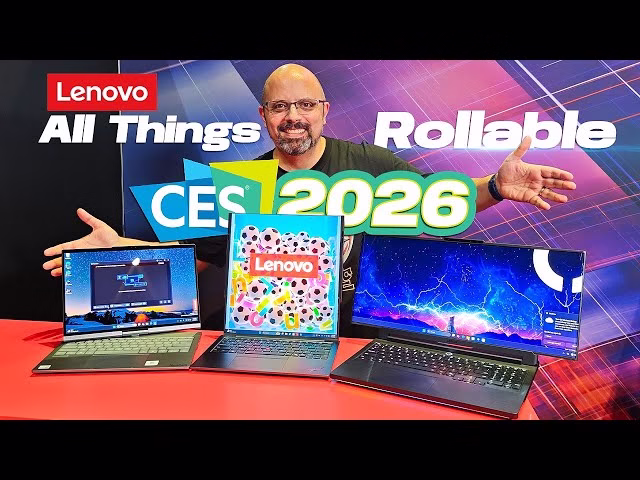 lenovo rollable laptop concept