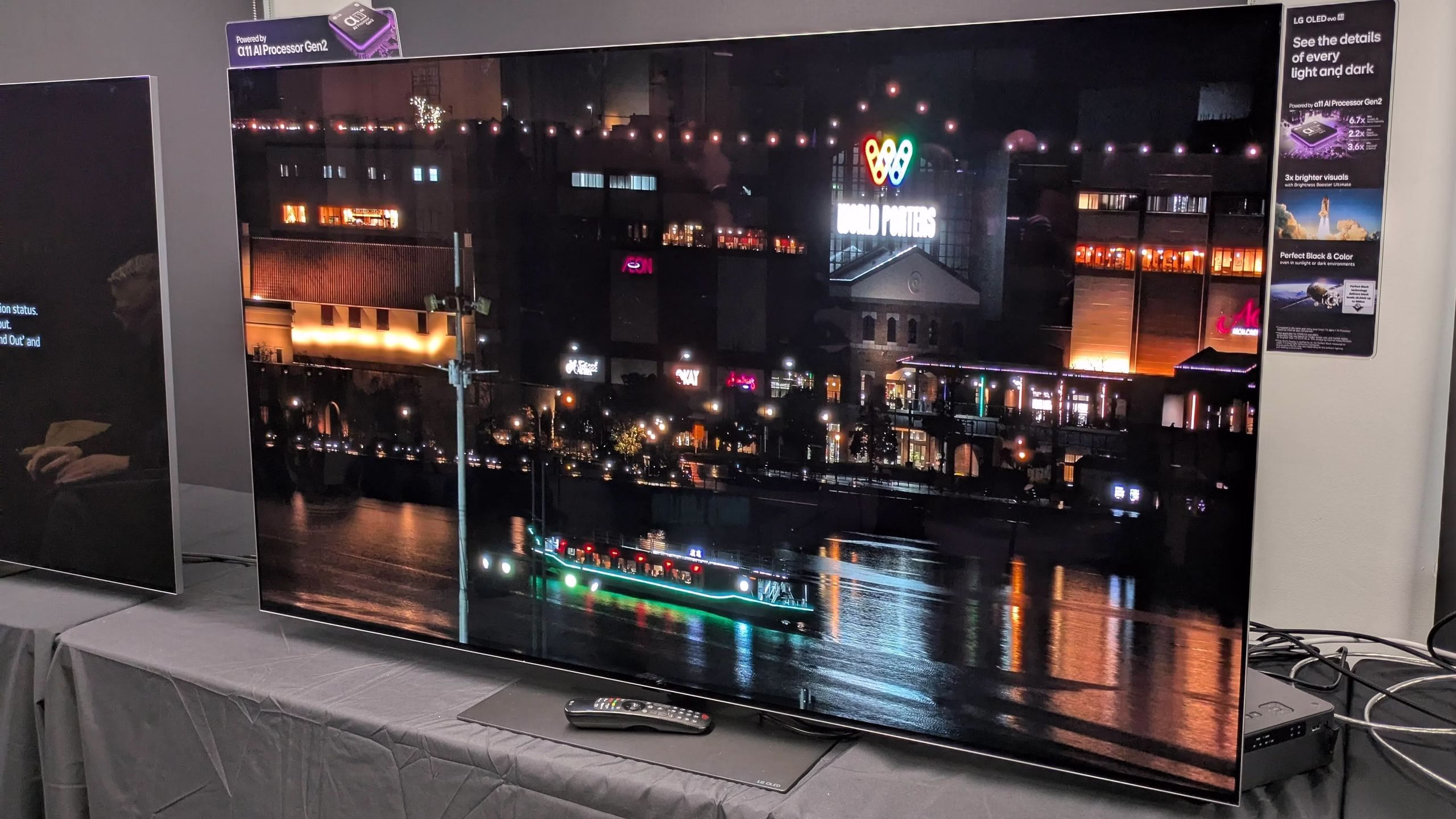 lg g6 evo ai oled tv 3300 nits brightness