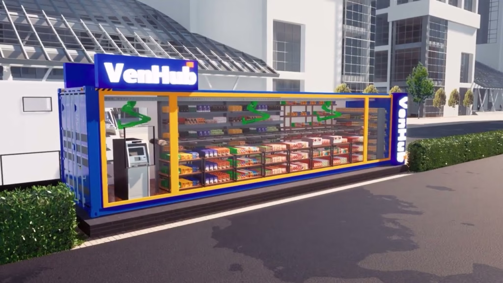 venhub smart store robotics