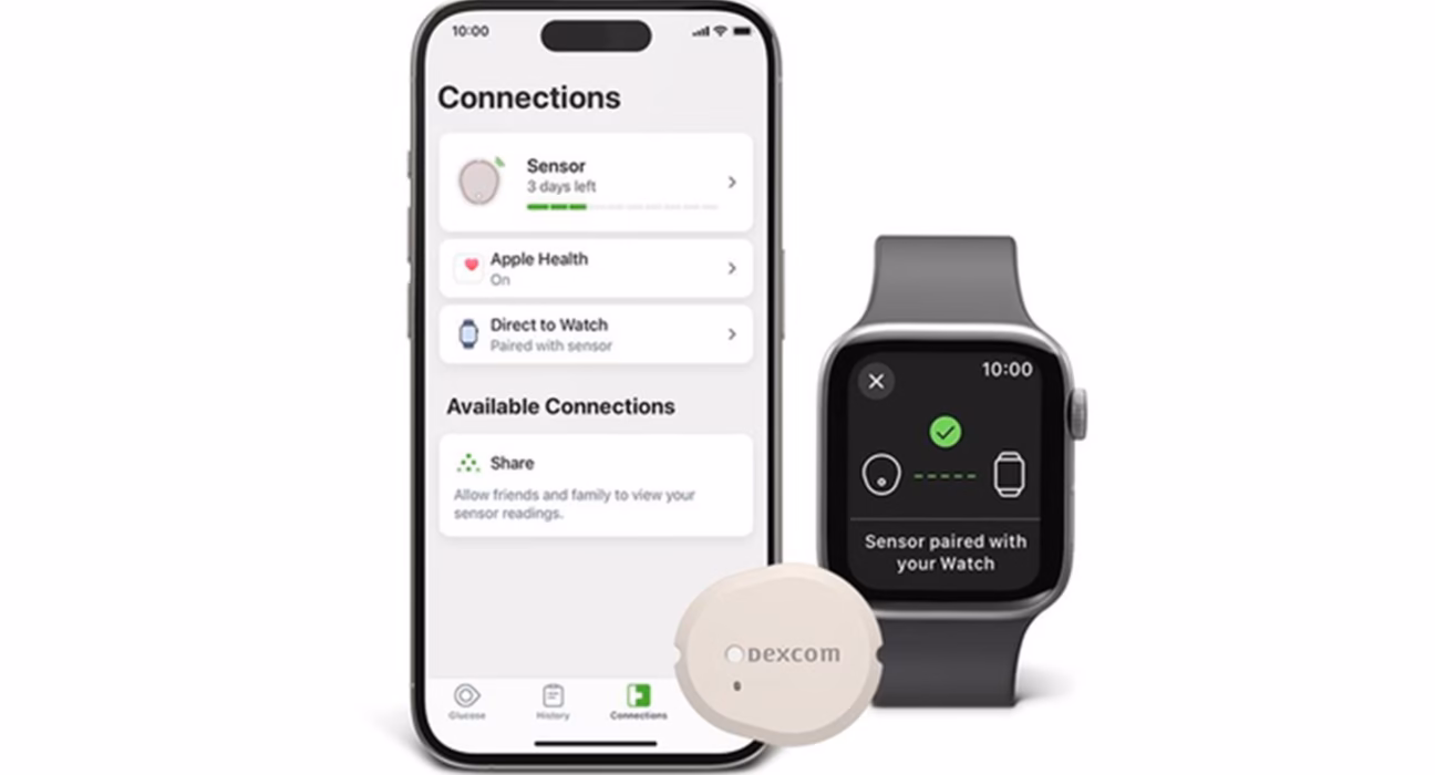 apple health+ wearable real-time blood glucose monitoring