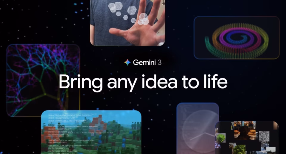 google gemini 3 holographic assistant features