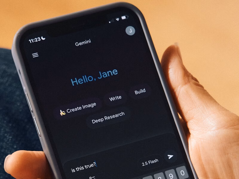 google gemini 3 holographic communication features