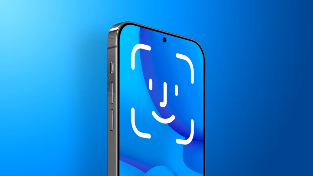 iphone 17 pro with under-display face id features