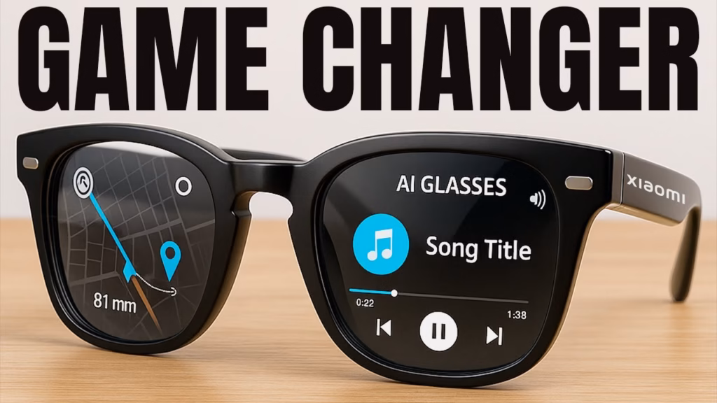 xiaomi foldable smart glasses with ai assistant