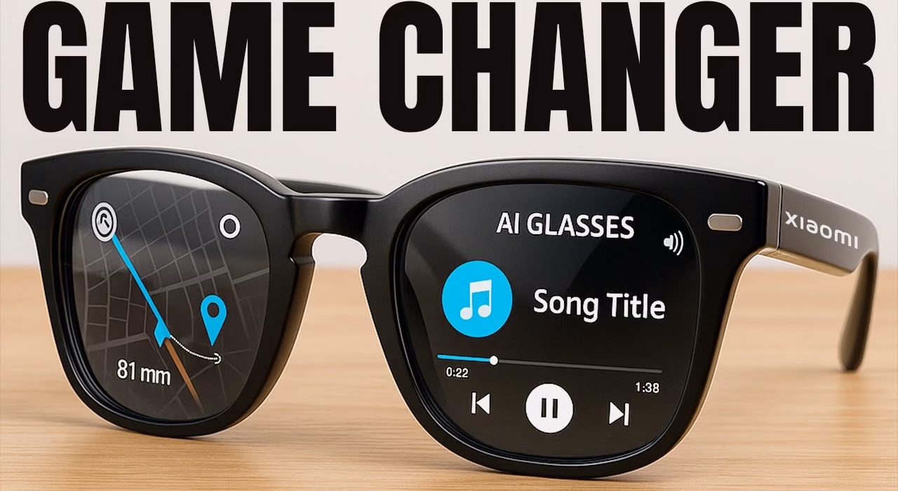 xiaomi foldable smart glasses with ai assistant
