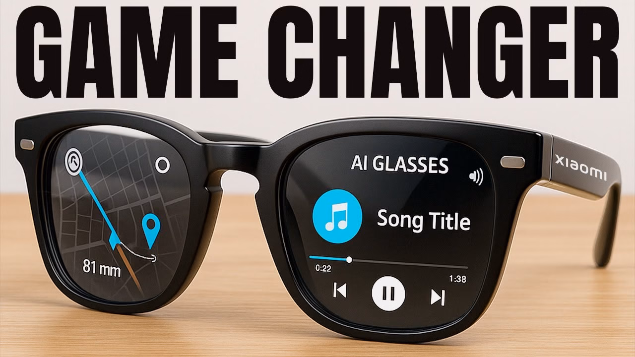 xiaomi foldable smart glasses with ai assistant