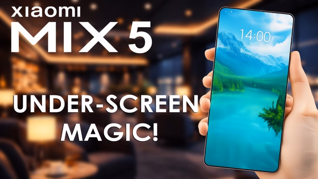 xiaomi mi mix 5 under display camera review