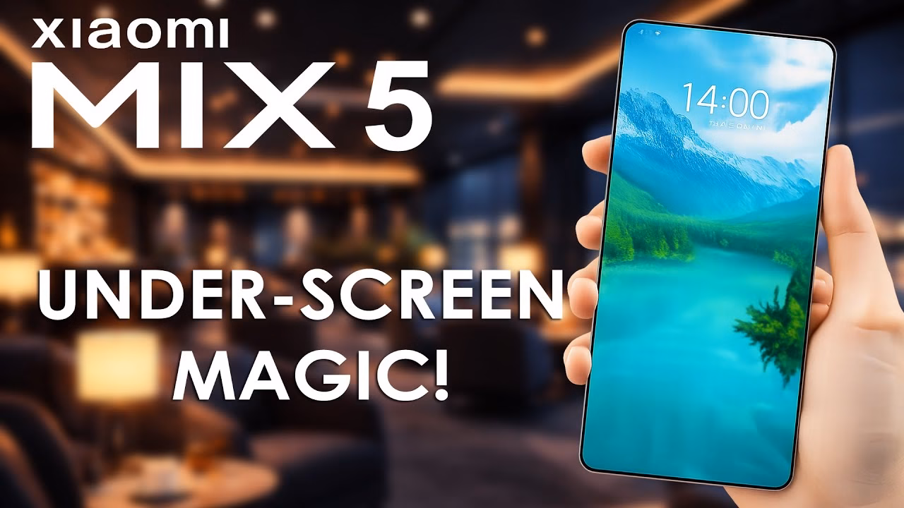 xiaomi mi mix 5 under display camera review